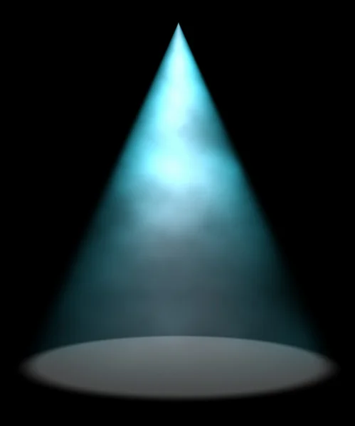 Albastru spot lumina — Fotografie, imagine de stoc