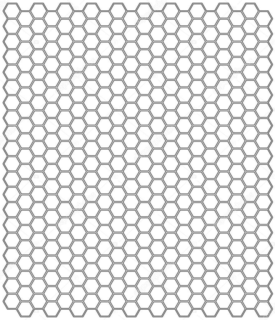 Hexagon background texture