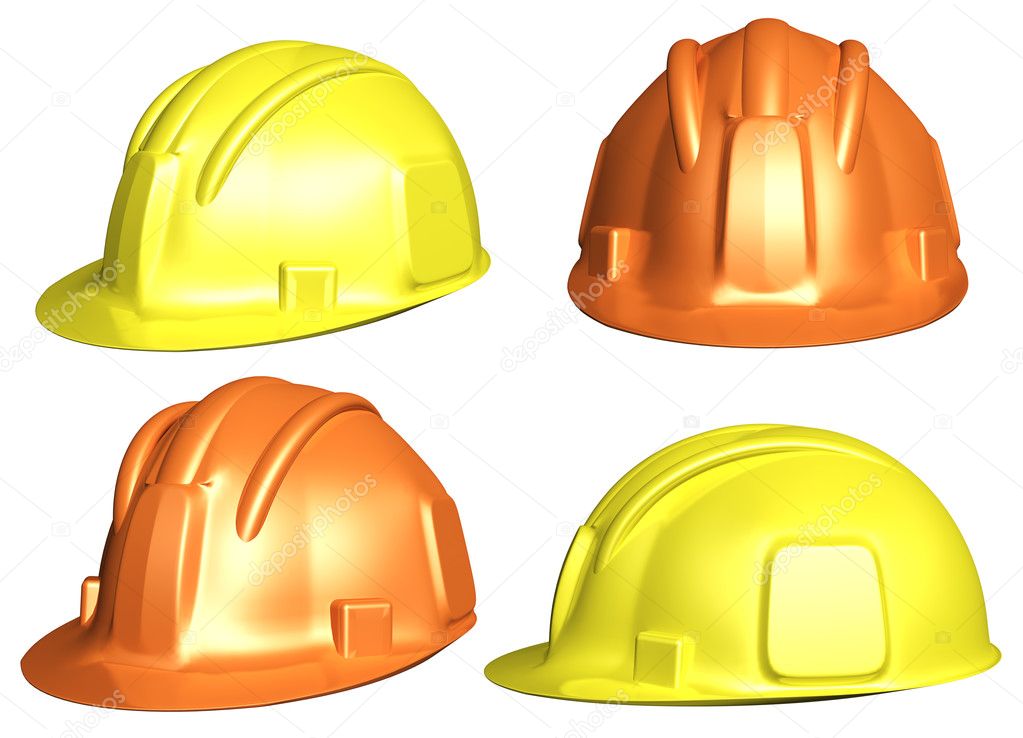 Set of safety helmet