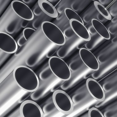 Metal pipes clipart