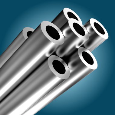 Metal tube clipart