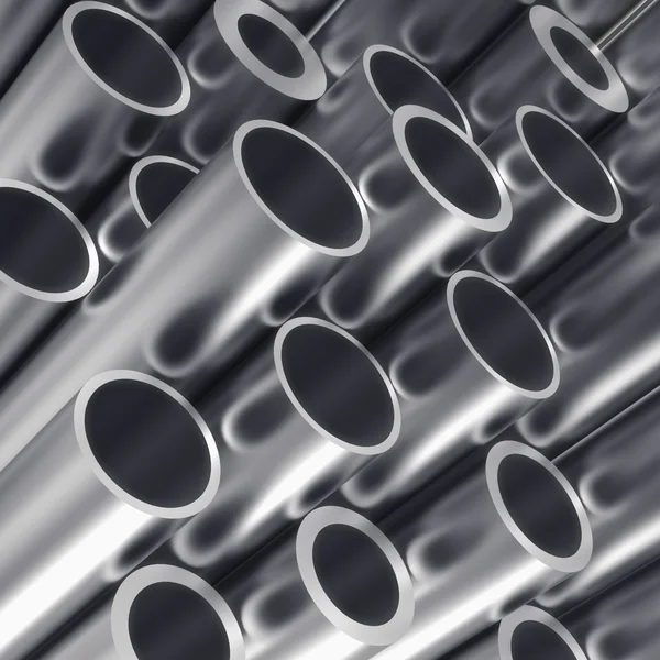 Tubos de metal — Fotografia de Stock