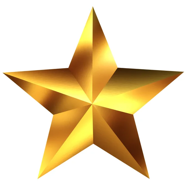 Steaua de aur — Fotografie, imagine de stoc