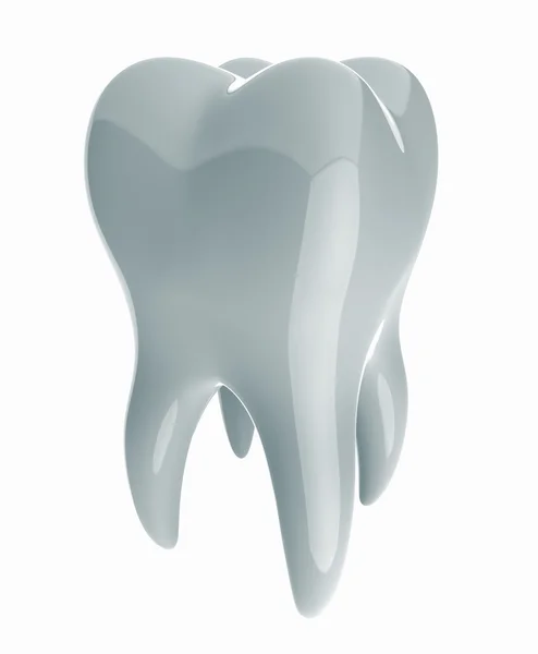 Bílý zub — Stock fotografie