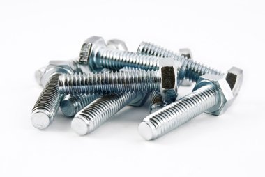 Steel bolts clipart