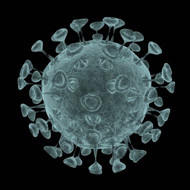 Virus cell clipart