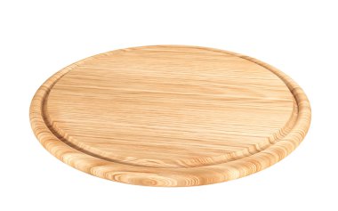 Wooden plate clipart