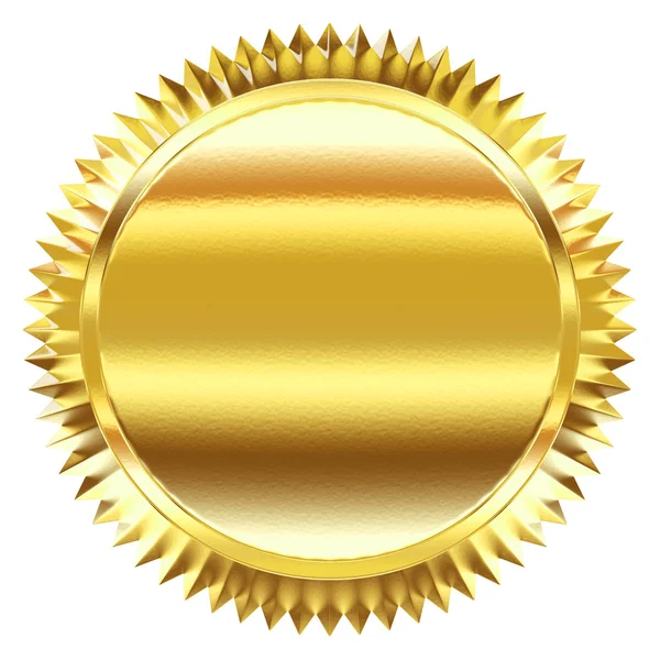 Golden seal — Stock Photo, Image