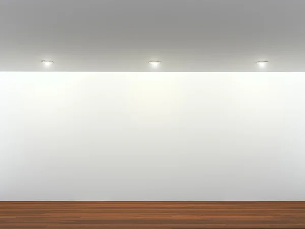 Иллюминированная серая стена — стоковое фото