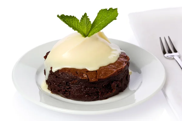 Schokoladen-Bourbon-Kuchen — Stockfoto