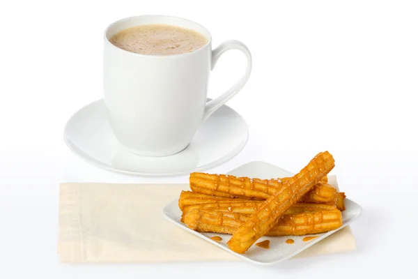 stock image Churros and Hot Chocolate