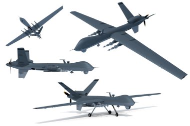 UAV Drone clipart