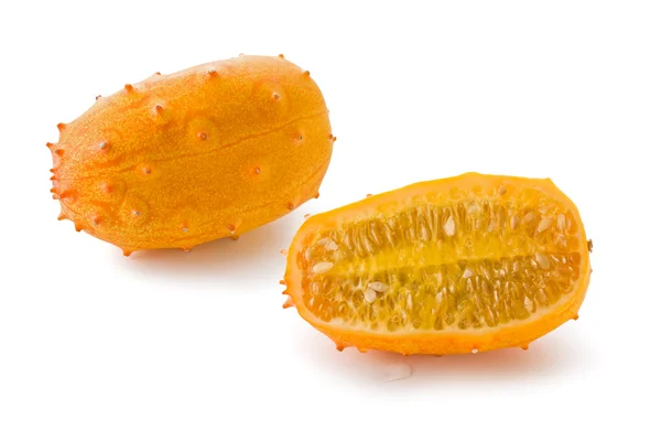 Horned Melon (Cucumis metuliferus) — Stock Photo, Image