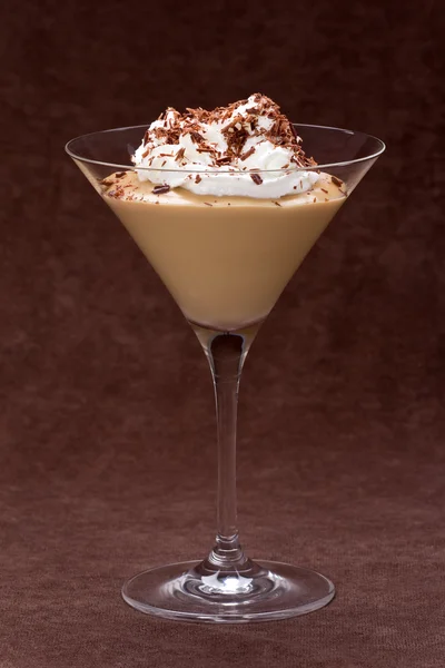 Butterscotch Pudding — Stock Photo, Image