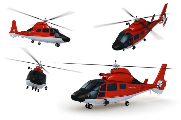Helikopter ratunkowy — Zdjęcie stockowe