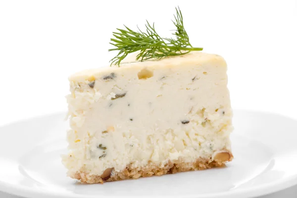 Savory Cheesecake — Stock Photo, Image