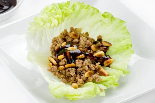 Asiatische Salatwickel — Stockfoto