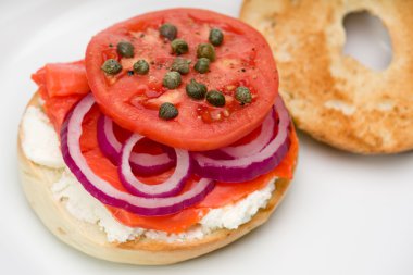 Bagel with Lox clipart