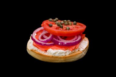 Bagel with Lox clipart