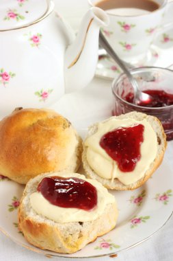 Devon Cream Tea clipart