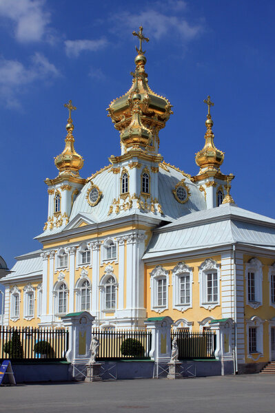 The central palace church the apostles Peter and Paul, Russia