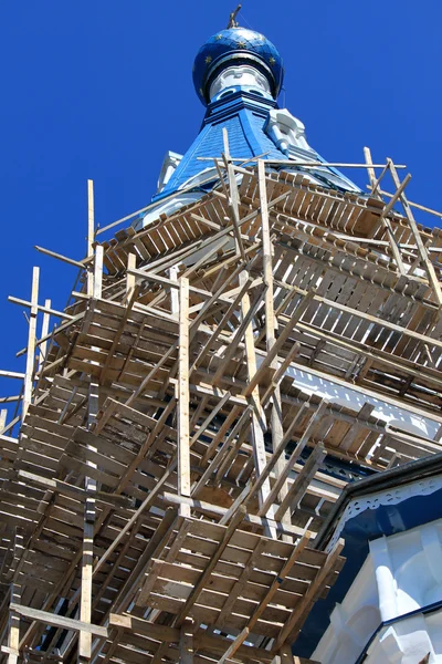 stock image Restoration of the temple