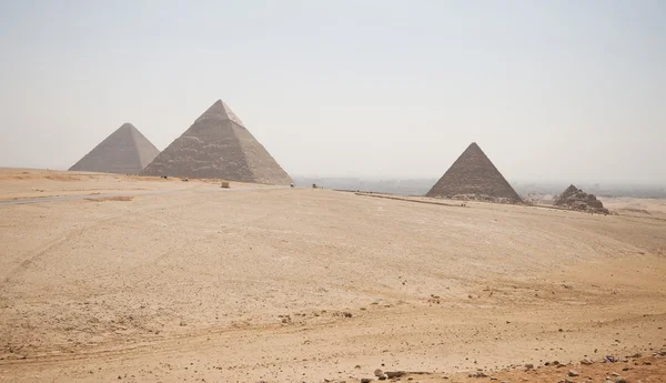 Necropoli di Giza — Foto Stock