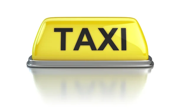 Taxi sign — Stock Photo, Image