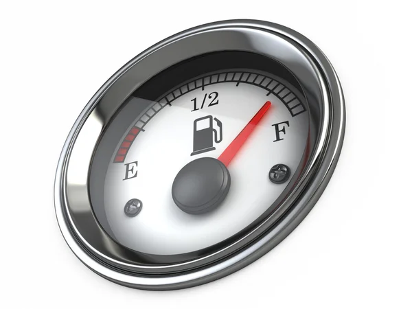Wskaźnik paliwa — Zdjęcie stockowe