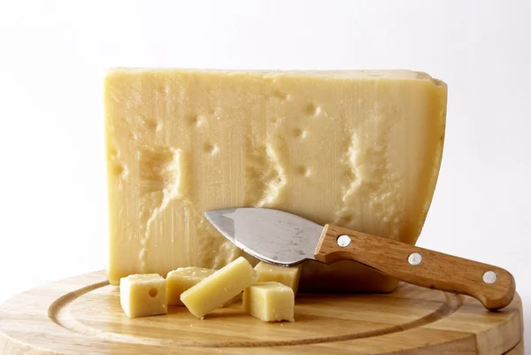 Italian cheese - grana padano — Stock Photo, Image