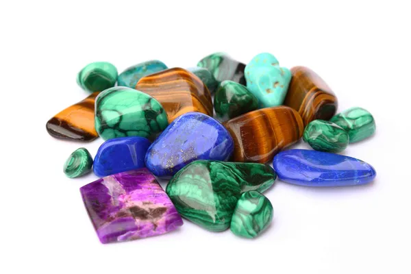 Semi-precious stones Stock Photo