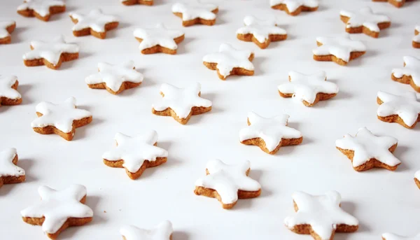 stock image Christmas cookies in star shape