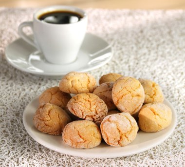 macaroons ve espresso