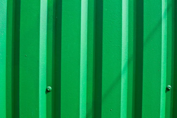 Corrugated metal surface texture Stock Image