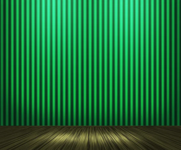 Groene vintage kamer achtergrond — Stockfoto