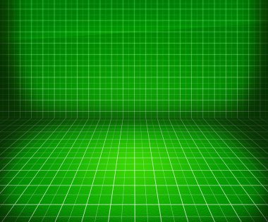 Green Blueprint Stage Background clipart