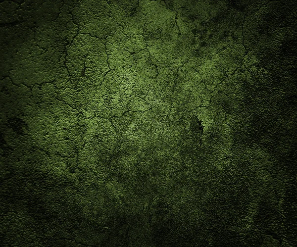 Зеленая гранж-стена — стоковое фото