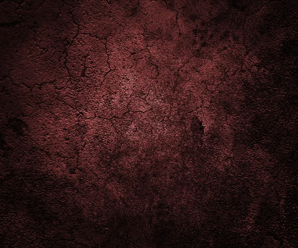 红色 grunge 墙 — 图库照片