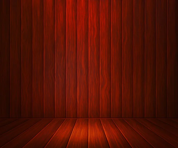 Wooden Room Background — Stock Photo, Image