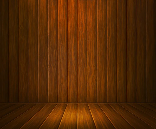 Oke Wooden Room Background — Stock Photo, Image
