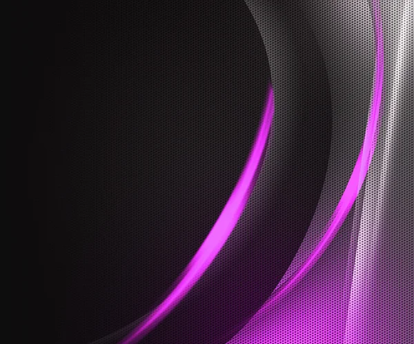 紫黑科技抽象背景 — 图库照片
