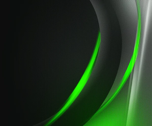 Green Dark Tech Abstract Background — Stock Photo, Image
