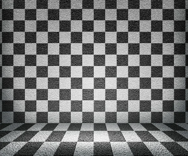 Chessboard Room — Stock Photo, Image