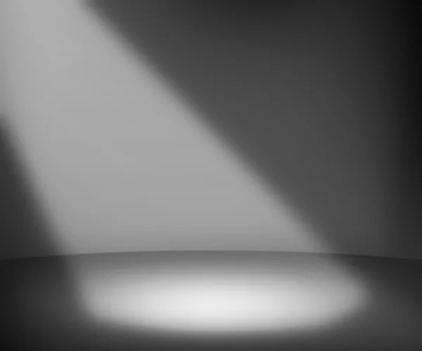 Темний прожектор Кімната фону — стокове фото