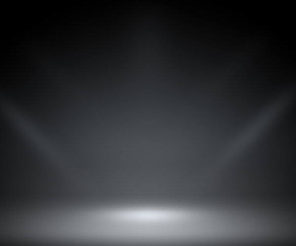Dark Spotlight Room Background