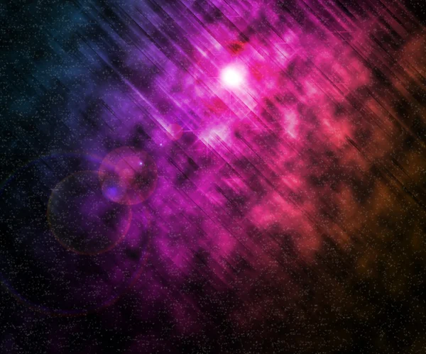 Estrelas violetas Universo fundo — Fotografia de Stock
