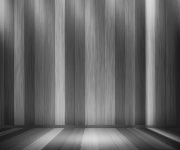 Sala pannelli in legno grigio — Foto Stock