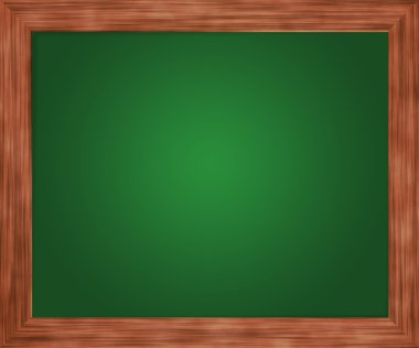 Green Blackboard Background clipart