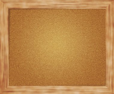 Empty Pin Board Background clipart