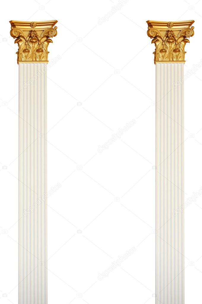 Single greek column
